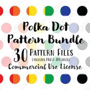 Polka Dot Pattern Bundle