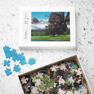 Howl's Moving Castle Japanese Anime Jigsaw Puzzle (110, 252, 500, 1014 Piece) Ghibli Studio | Perfect For Gift | Premium Quality Collection