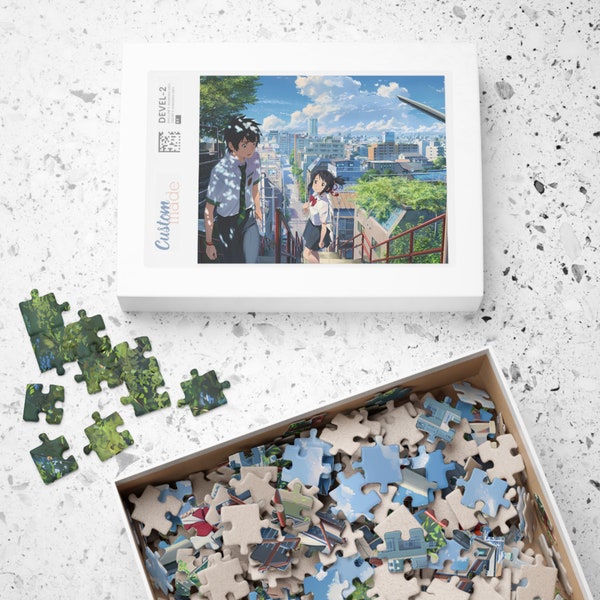 Your Name Japanese Anime Jigsaw Puzzle (110, 252, 500, 1014 Piece) Comix Wave Films | Perfect For Gift | Premium Quality Collection