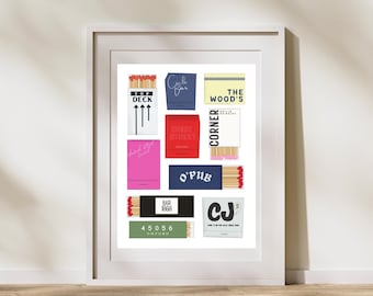 Nothing MATCHES Oxford Ohio Digital Print Download Miami University, Miami University Print, Matchbook Print, College Bars, Miami of Ohio