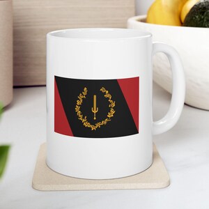 Black American Heritage Flag Mug: Cultural Pride, Black History
