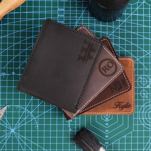 Custom Handmade Best Quality Men’s Leather Wallet, Personalized Wallet,Custom Leather Wallet, Gift For Boyfriend, Men's Wallet ideas