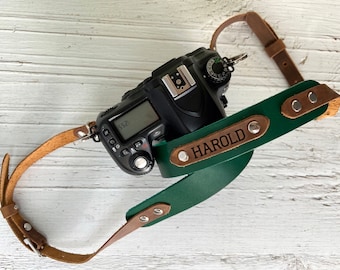 Personalized Camera Strap, Custom Name Strap, DSLR Camera Strap, Engraved Strap, Camera Accessories, FATHER'S DAY Gifts, Photographer Gifts