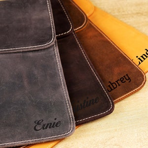 Leather Portfolio, Document Organizer A4 Document Holder, Paper Document Case, Letter Size Organizer Folders, Best Fathers Day Gifts