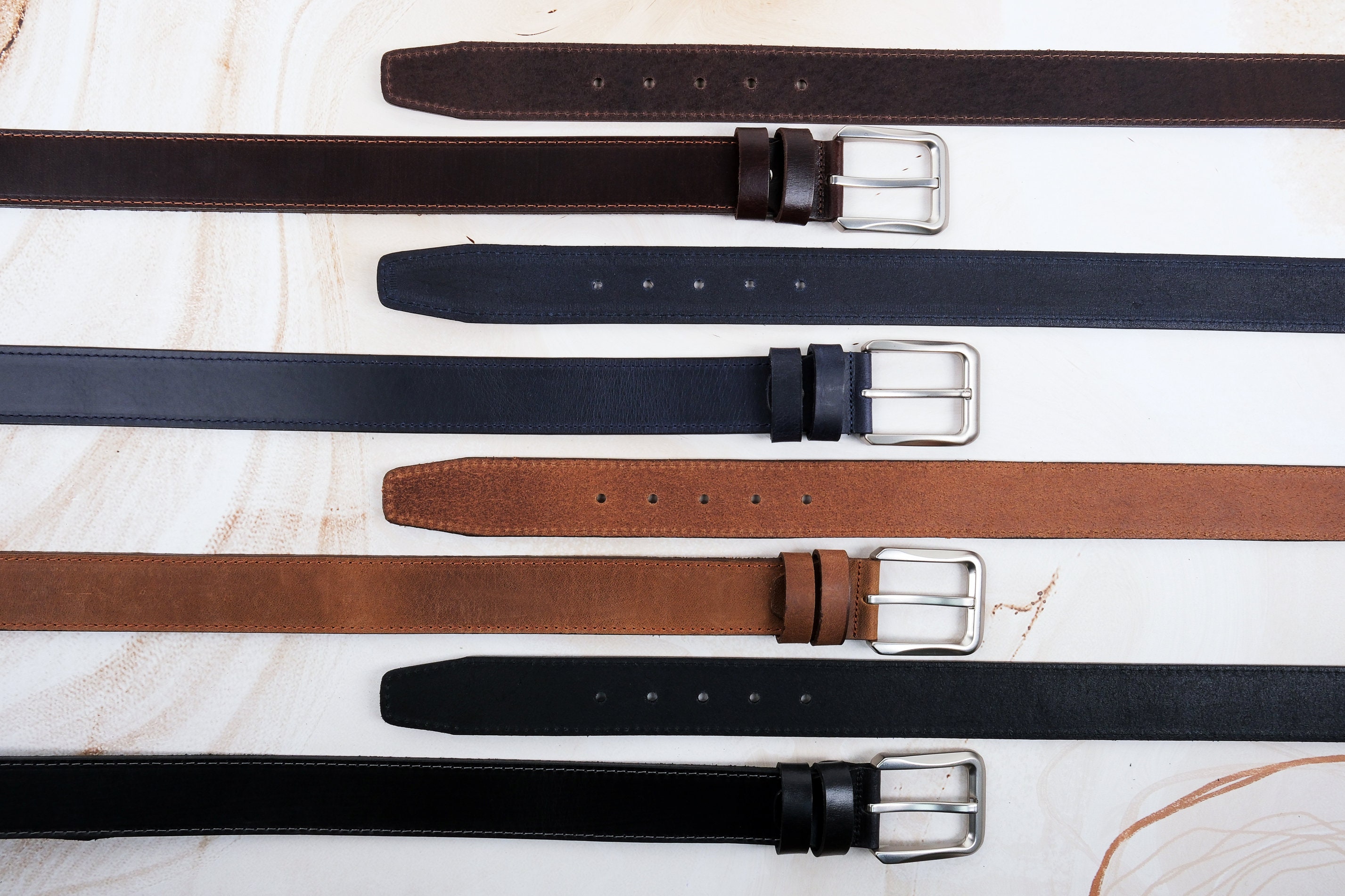 100% FULL GRAIN Leather Belts Personalized Belt Engraved - Etsy
