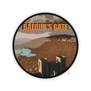 Baldur&#39;s Gate Kiss-Cut Stickers