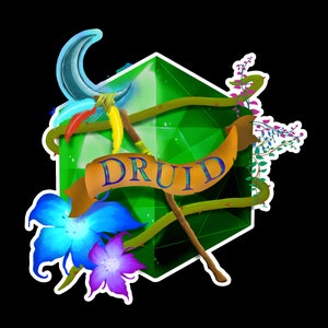 Druid Emblem Sticker