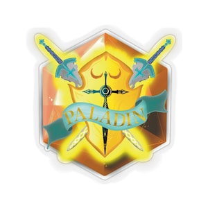 Paladin Emblem Kiss-Cut Sticker