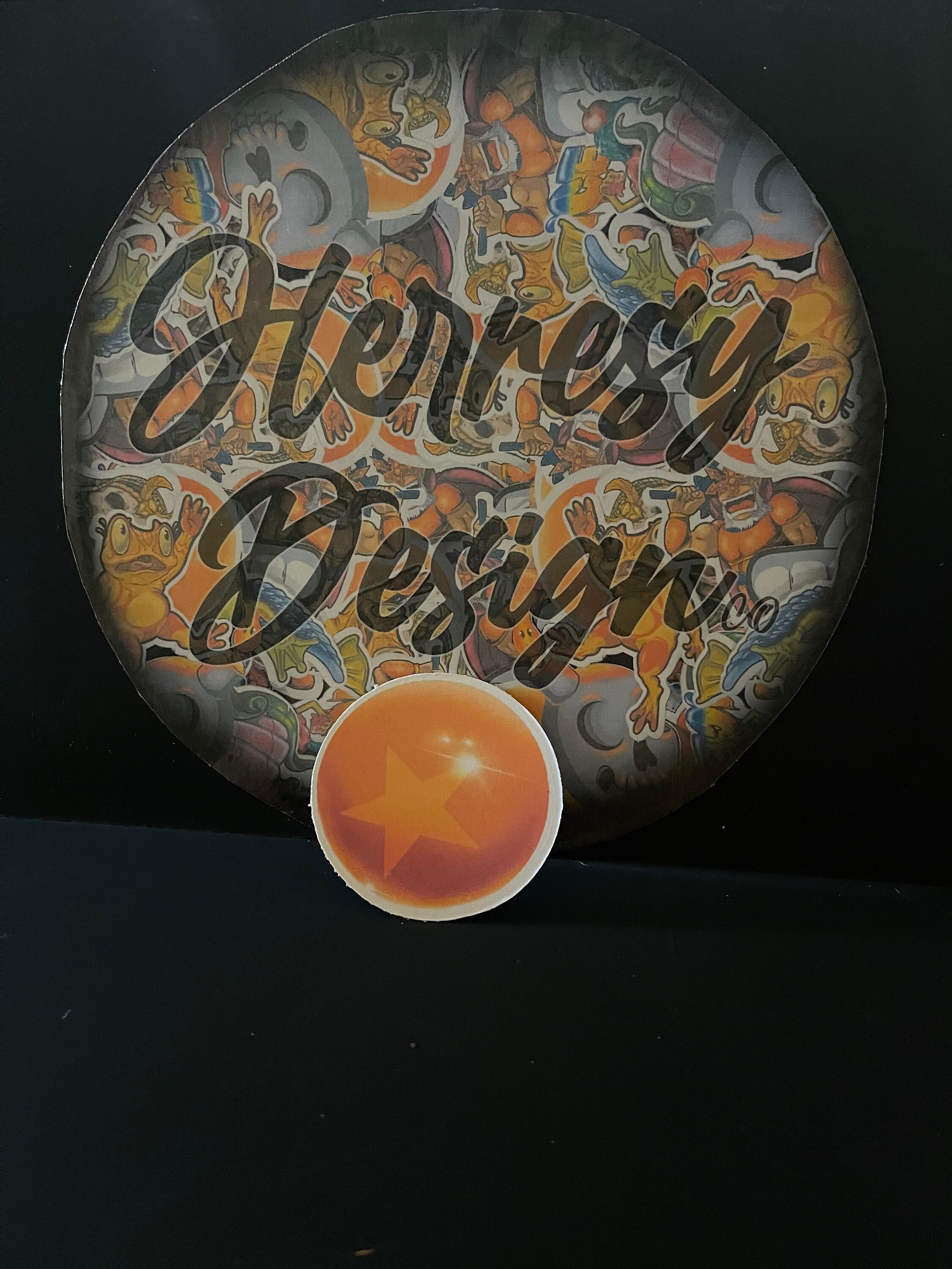 Round Sticker Character Stickers Characters - Etsy
