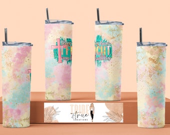 Fight My Battles - 20oz Tumbler Wrap - Digital INSTANT Download - Sublimation Tumbler Design - Faith Tumbler Wrap - Religious Tumbler Wrap