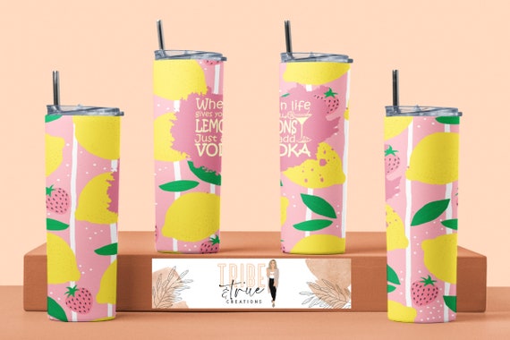 Just Add Vodka - 20oz Tumbler Wrap - Digital INSTANT Download - Sublimation Tumbler Design - Funny Tumbler Wrap - Humor Tumbler Wrap