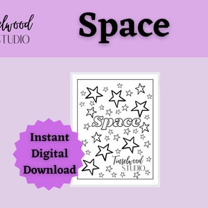 Space coloring pages, Coloring Pages for Kids, Coloring Pages for Children, Color Pages, Space Theme Coloring Pages