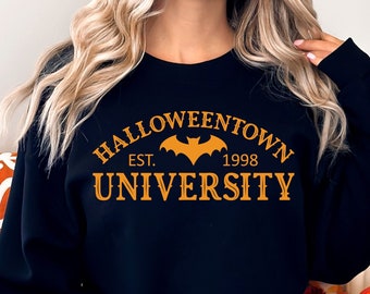Halloweentown University Est 1998 Sweatshirt | Halloween Town Sweatshirt | Halloweentown University Shirt | Halloween Shirt | Halloween Gift