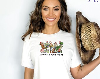 Toy Story Christmas Shirt | Christmas Shirt | Christmas Cartoon T Shirt | Merry Christmas Shirt | Christmas Movie Shirt | Xmas Gift
