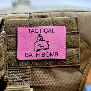 Taktische Badebombe ~Moral Aufnäher, Klett Aufnäher, Militär Aufnäher, Tasche Patch, taktisches Patch~