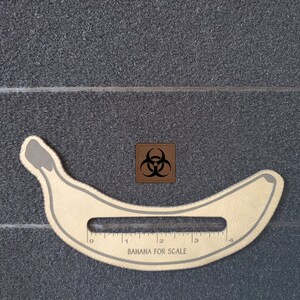 Biohazard ~ Moral Aufnäher, Klettverschluss, Militär Aufnäher, Taschenaufnäher, Taktischer Aufnäher, Hitzeaktivierter Klebeaufnäher ~
