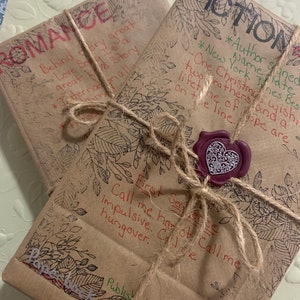 Blind Date Book, Book Gift, Surprise Book, Book Lover, Choose Genre