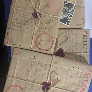 Blind Date Book, Book Gift, Surprise Book, Book Lover, Choose Genre