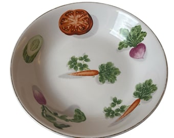 Vintage Japan Idezenware Vegetable SALAD BOWL 10" Inches Oven & Craze Proof