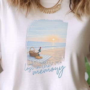 August Lyric T-Shirt | Lost in the Memory | Comfort Colors 1717