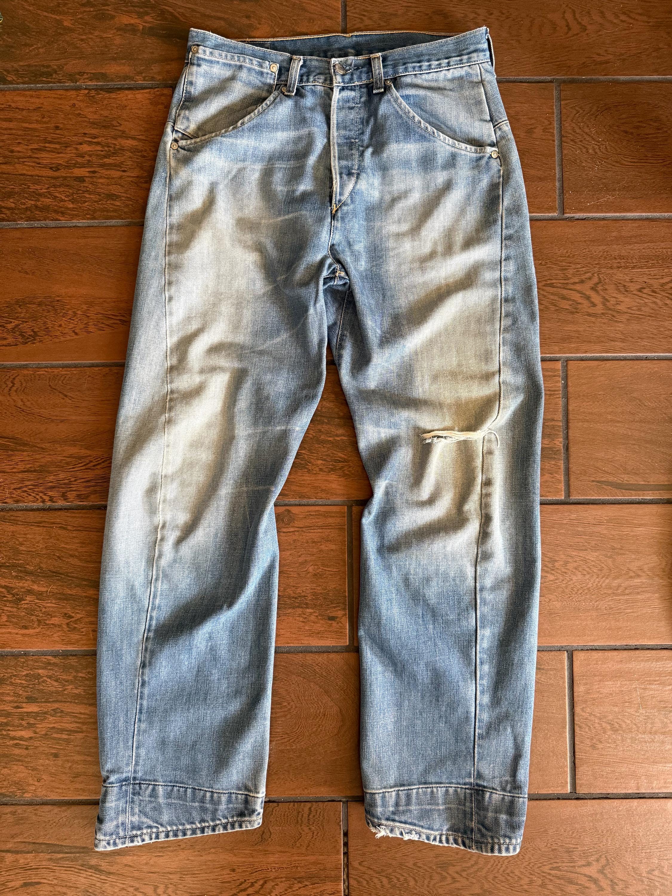 Levis Engineered Jeans - Etsy