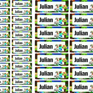School Stickers Label with Name, Waterproof Stickers, Supplies Back to School Labels, Personalized Name Labels , Labels for School Supplies