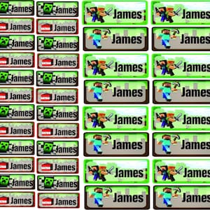 School Stickers Label with Name, Waterproof Stickers, Supplies Back to School Labels, Personalized Name Labels , Labels for School Supplies