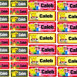 School Stickers Label with Name, Waterproof Stickers, Supplies Back to School Labels, Personalized Name Labels , Labels for School Supplies