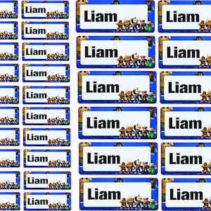 Back to School, Custom Name Sticker, Name Sticker Label, Back to School Stickers, School Labels,School Decal,Name Decal, Waterproof Stickers