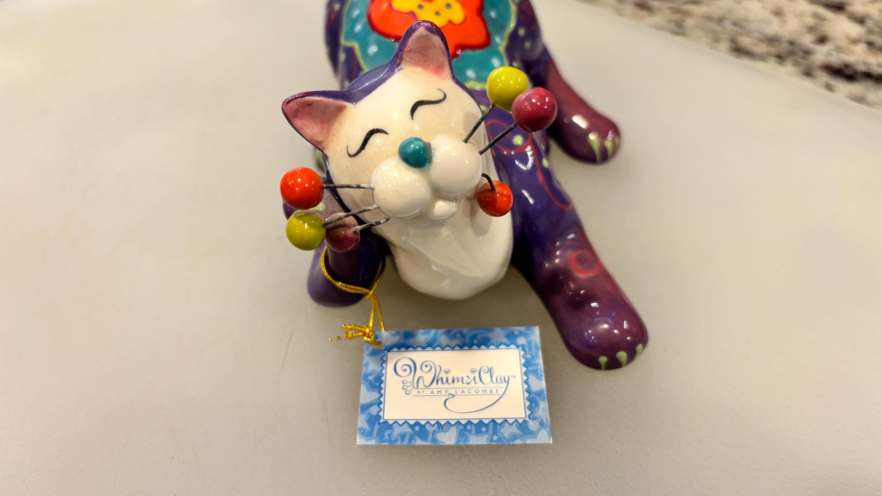 Whimsiclay Cats Amy Lacombe - Etsy