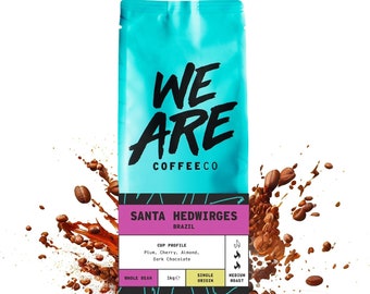 Brazilian Coffee | Single Origin Coffee from Brazil | Specialty Coffee Beans | Fresh Roasted Coffee | Brazil Coffee Ground | Craft Roasted