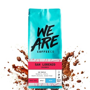 Colombian Coffee Beans | Sugar Cane Decaf Coffee | Roasted Locally for Ultimate Freshness | Roasted Coffee | Ground Coffee