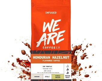 Kaffee mit Honduras-Haselnuss-Geschmack