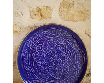 Plateau Berbère Majorelle 45cm