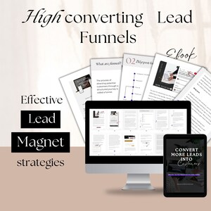 How to Create a High Converting Lead Magnet for Your Small Business Ideas and Proven Strategies for Lead Funnels Lead Generation Marketing
