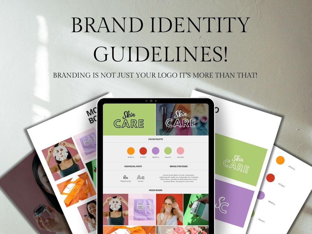 Picture of Brand Identity Kit With Logo Design Brand Typography and Brand Color ...