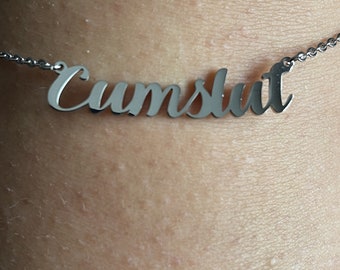 Cumslut Necklace