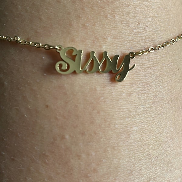 Sissy Anklet - Etsy