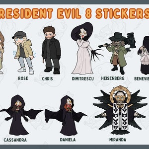 Resident Evil 8: Village stickers