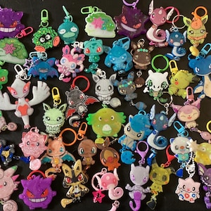 Pocket Monster Keychains, Phone Grips, and Badge Reels (Made to Order) Anime, Video Games