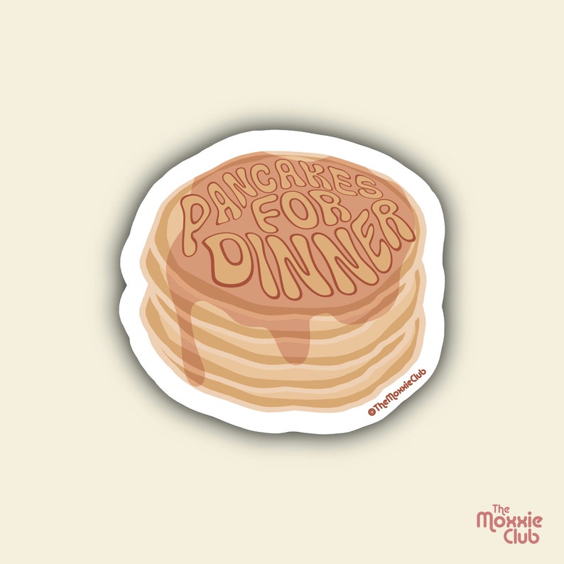 Pancakes for Dinner Lizzy Mcalpine Sticker, Five Seconds Flat, Ceilings