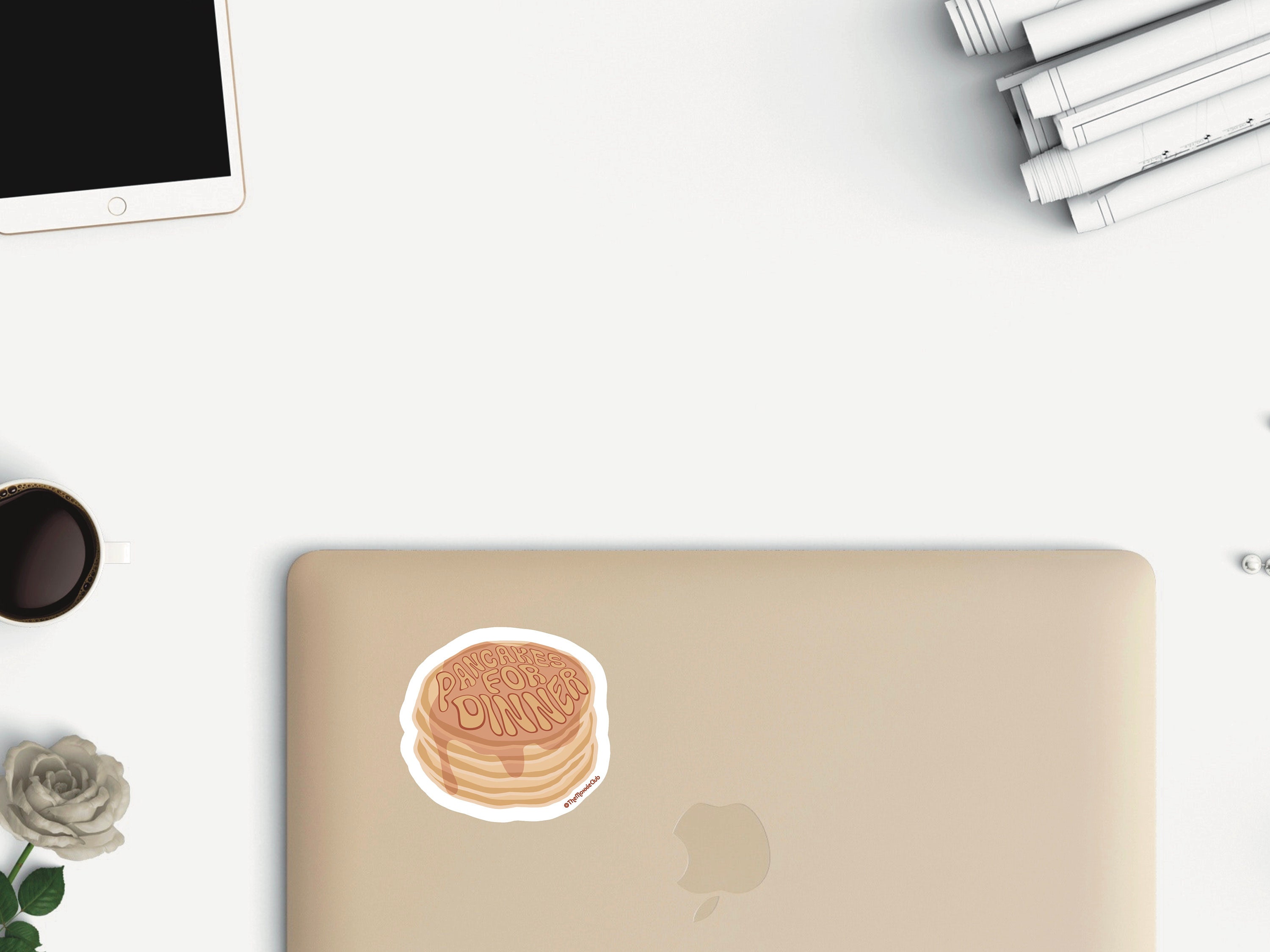 Pancakes for Dinner Lizzy Mcalpine Sticker, Five Seconds Flat, Ceilings