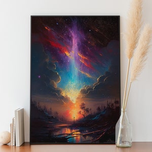 Night Sky Digital Download Milky Way Wall Art Galaxy Digital Print Milky Way Wall Art Space Wall Decor Night Sky Digital Print Astrology