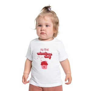 My First Valentine&#39;s Baby Short Sleeve T-Shirt