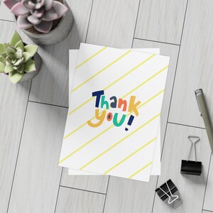 Thank You Postcards with Envelopes