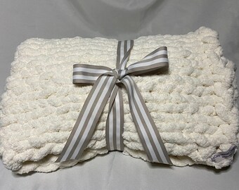 Chunky Yarn Blanket