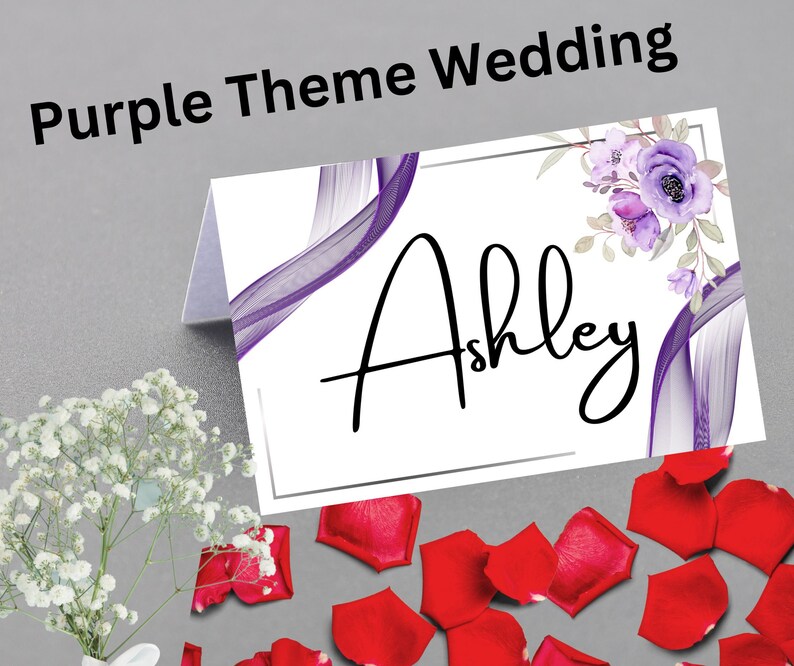 Wedding Name Place Cards Table Setting Names Seating Names Etsy