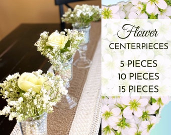 Bulk Wedding Centerpieces, Wedding centerpieces for tables, elegant table decorations, wedding decor, 5/10/15 PCS