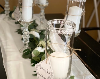 Bulk Wedding Centerpieces, Wedding Table Centerpiece, Elegant table decorations for wedding, Wedding decor, Personalized, 5/10/15 PCS