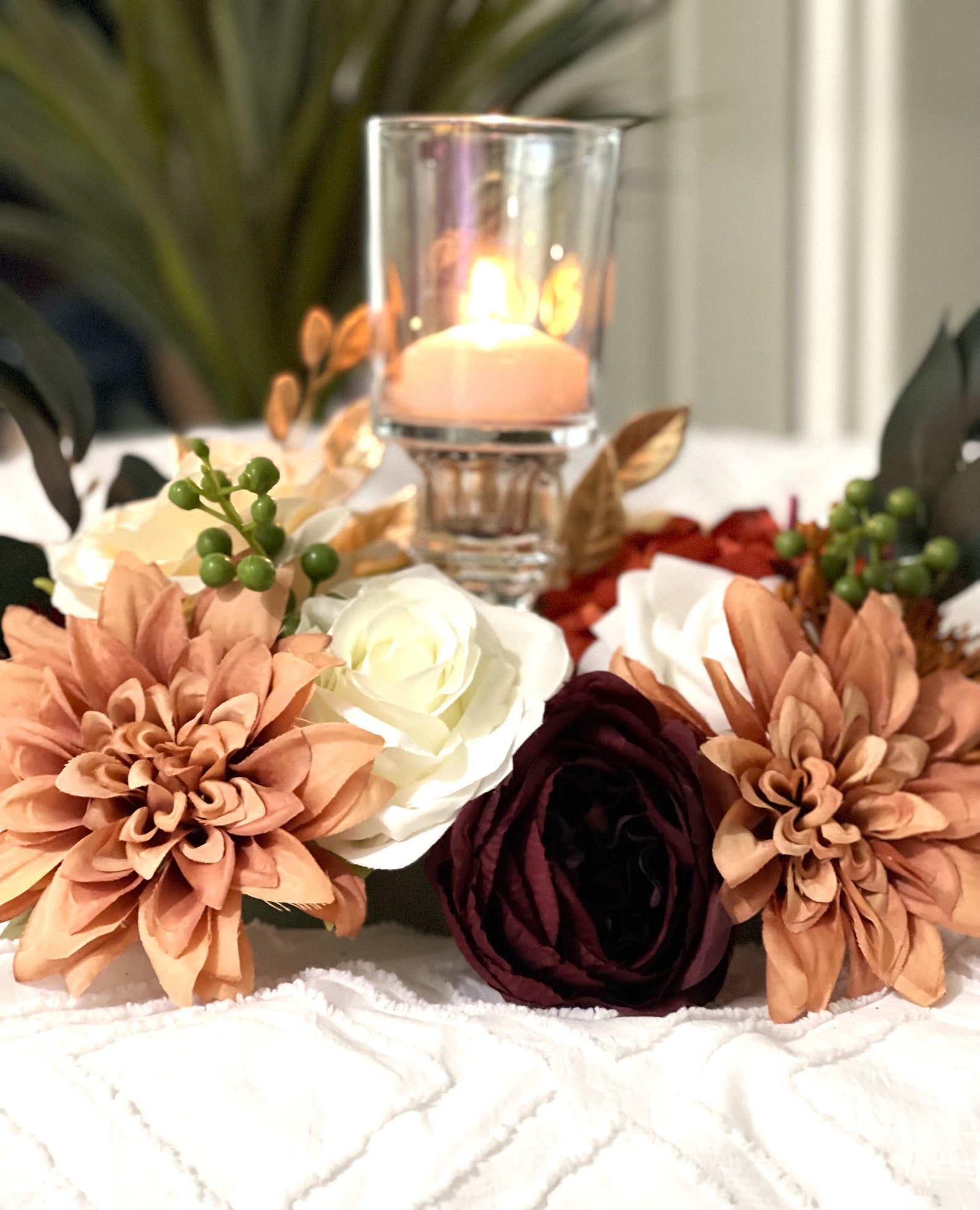 Boho Decorations, Personalized Boho Wedding Centerpieces With Couple